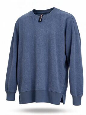 Kirkland Signature Women's Blue Crew Neck Sweater